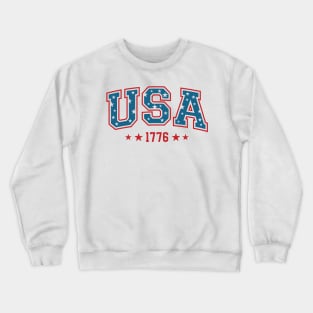 USA 1776 - Fun 4th of July Crewneck Sweatshirt